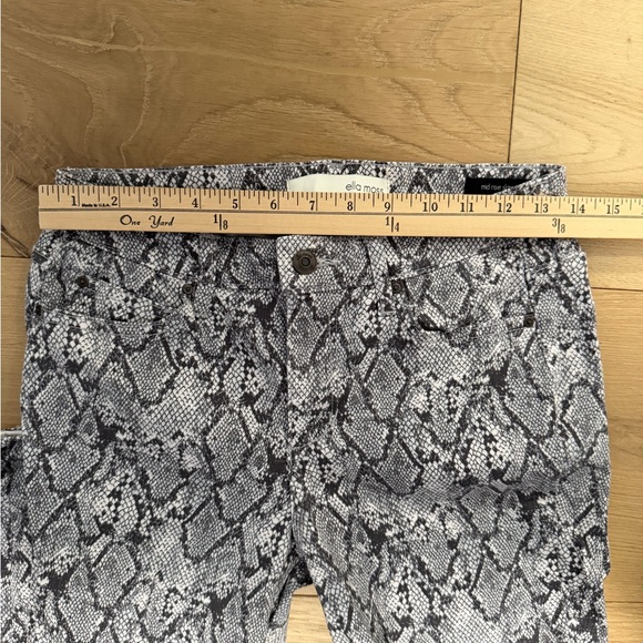 Ella Moss Gray /Black Snake Print women’s pants - Picture 11 of 13